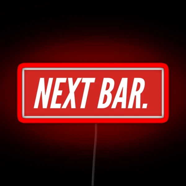 Next Bar RGB Neon Sign