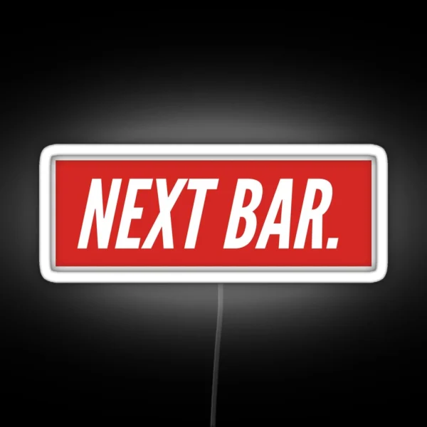 Next Bar RGB Neon Sign