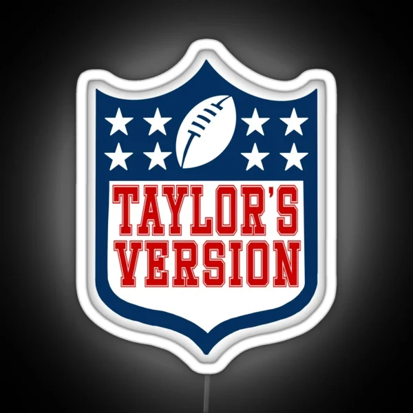NFL Taylor S Version RGB Neon Sign
