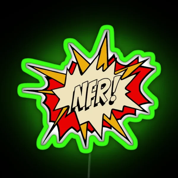 NFR Lana Del Rey Album RGB Neon Sign