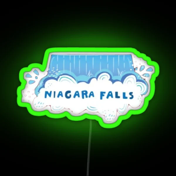 Niagara Falls 2 RGB Neon Sign