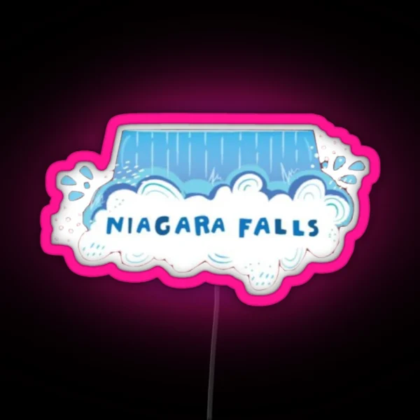 Niagara Falls 2 RGB Neon Sign