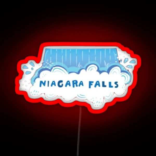 Niagara Falls 2 RGB Neon Sign