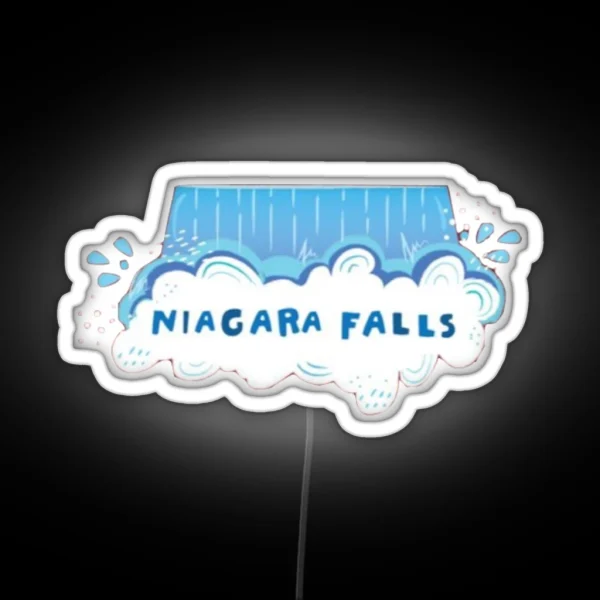 Niagara Falls 2 RGB Neon Sign