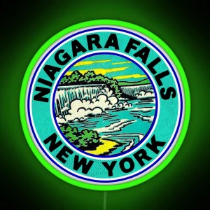 Niagara Falls New York Vintagetravel RGB Neon Sign