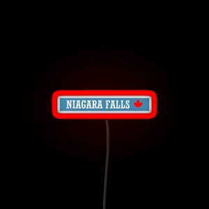 Niagara Falls RGB Neon Sign