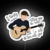 Niall Horan fan gift indoor outdoor colorful LED display