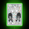 RGB Neon Sign Inspired by Nick & Charlie's Heartstopper Tarot Adventure