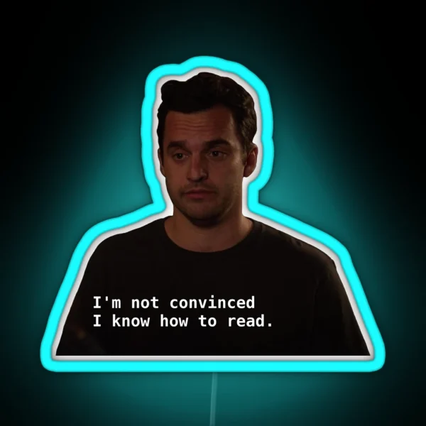 Nick Miller RGB Neon Sign