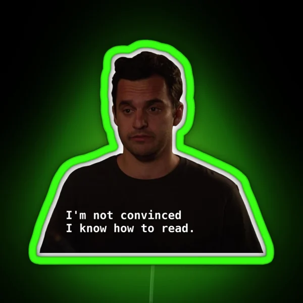 Nick Miller RGB Neon Sign