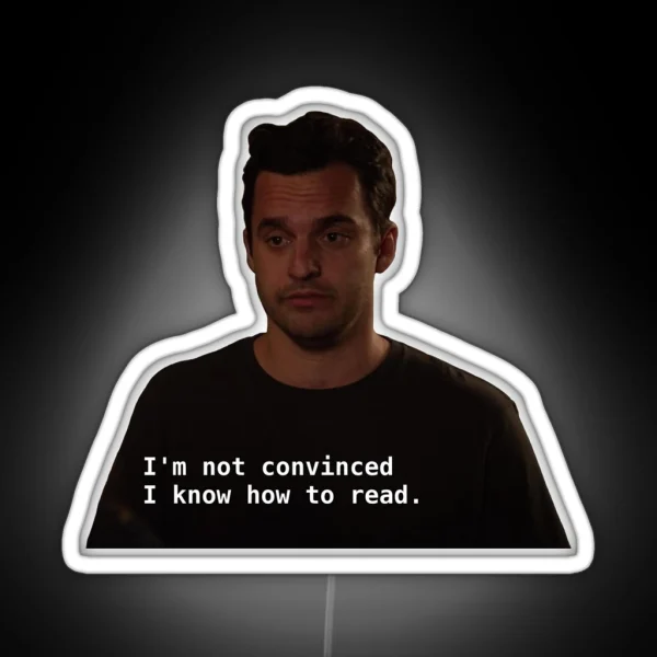 Nick Miller RGB Neon Sign