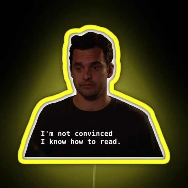 Nick Miller RGB Neon Sign