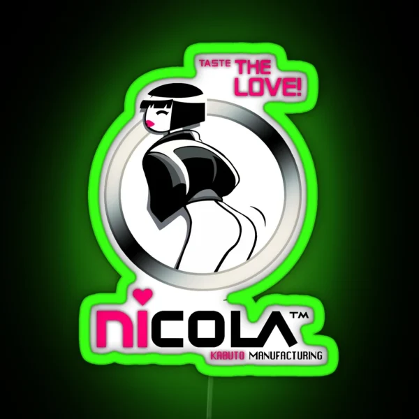 Nicola RGB Neon Sign