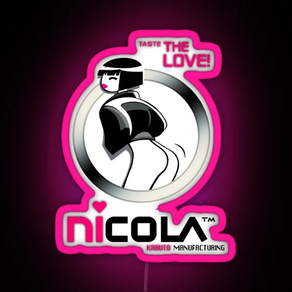 Nicola RGB Neon Sign