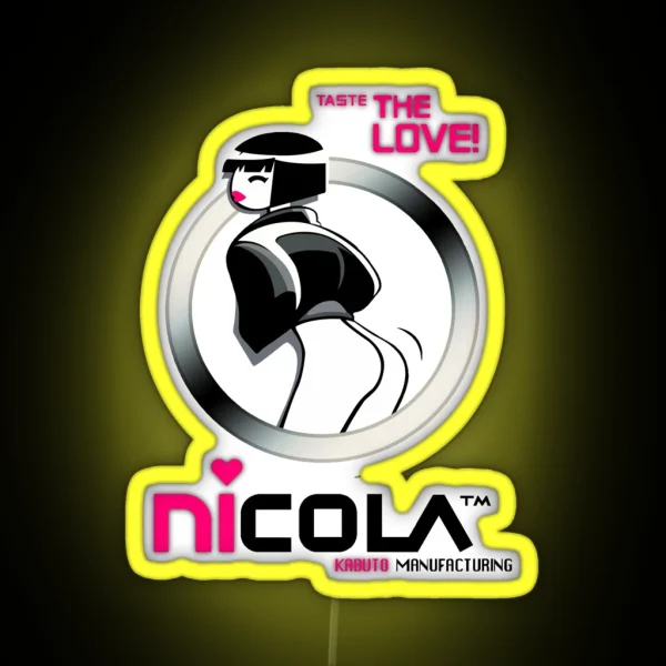 Nicola RGB Neon Sign
