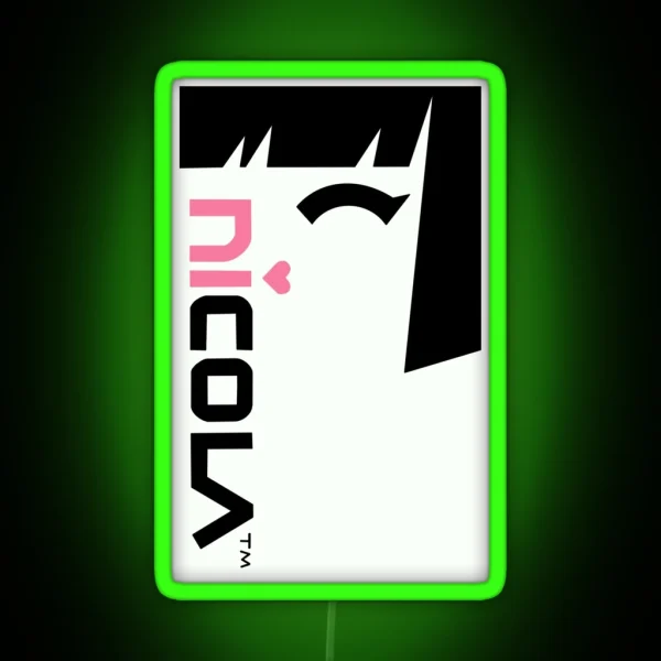 Nicola RGB Neon Sign