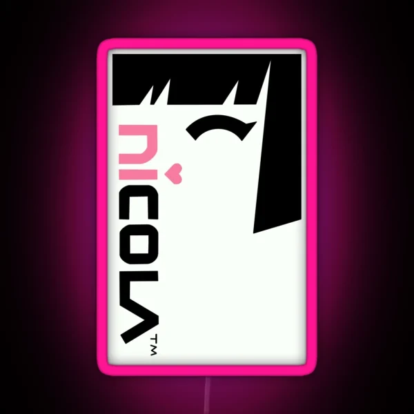 Nicola RGB Neon Sign