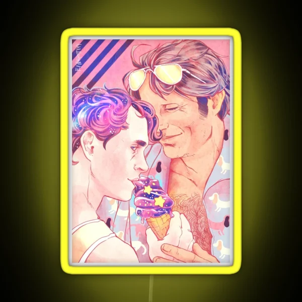 Nigel And His Galaxy Boy RGB Neon Sign