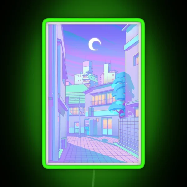 Night In Utopia RGB Neon Sign