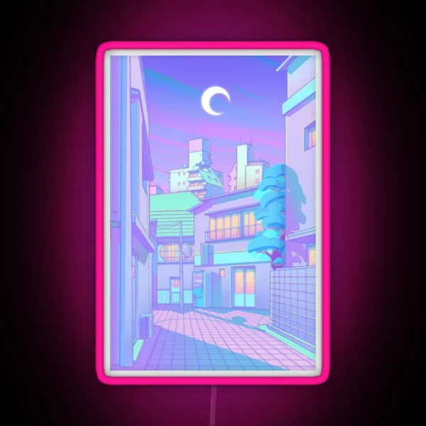 Night In Utopia RGB Neon Sign