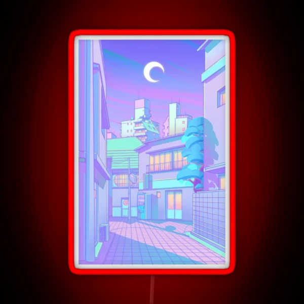 Night In Utopia RGB Neon Sign
