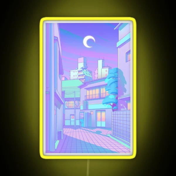Night In Utopia RGB Neon Sign