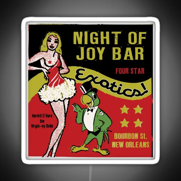 Night Of Joy Bar RGB Neon Sign