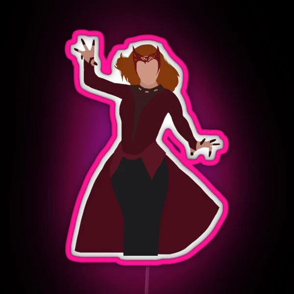 Nightmare Wanda RGB Neon Sign
