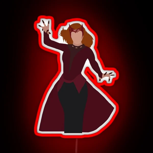 Nightmare Wanda RGB Neon Sign