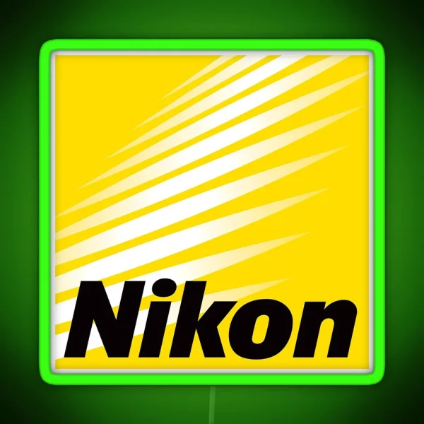 Nikon 80 S Logo RGB Neon Sign