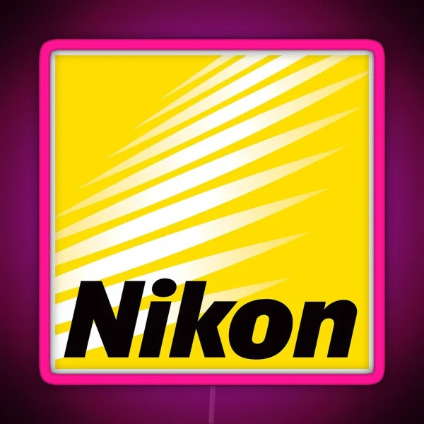 Nikon 80 S Logo RGB Neon Sign