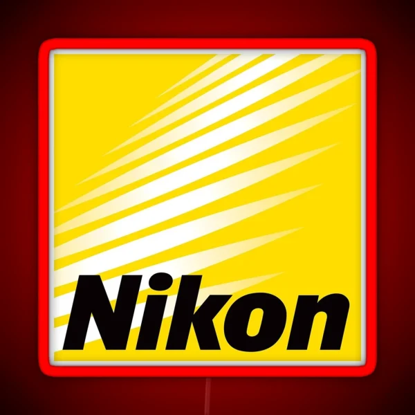 Nikon 80 S Logo RGB Neon Sign