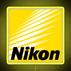 Nikon 80 S Logo RGB Neon Sign