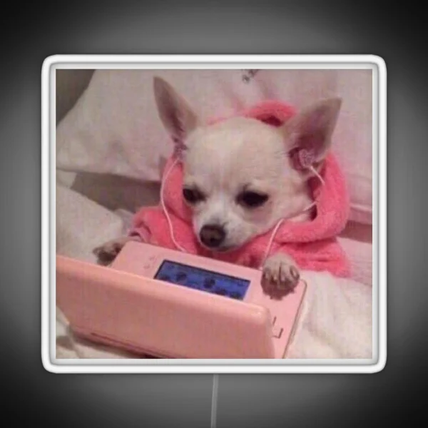 Nintendog RGB Neon Sign