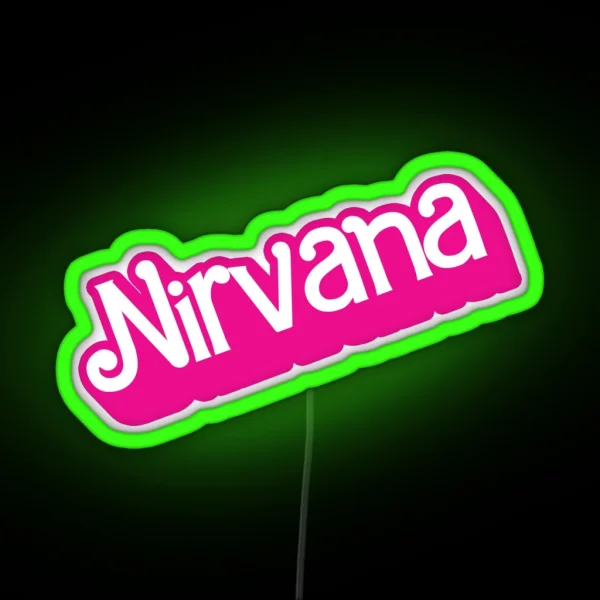 Nirvana X Barbie RGB Neon Sign