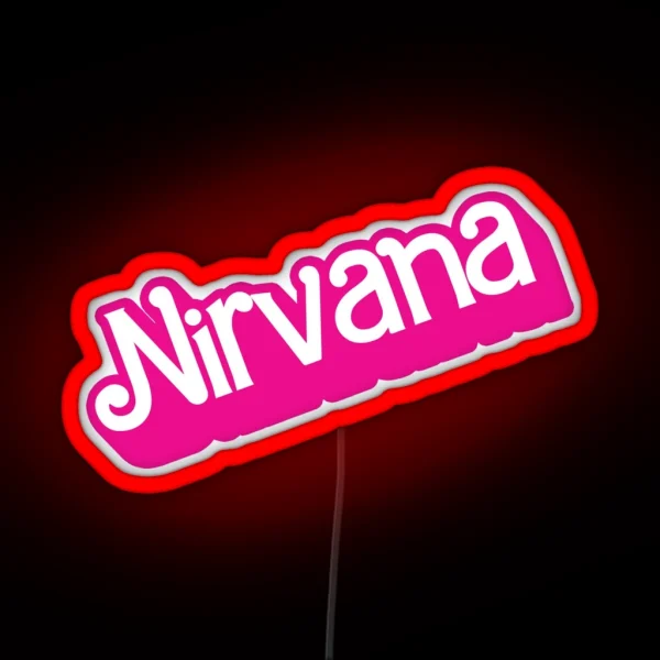 Nirvana X Barbie RGB Neon Sign