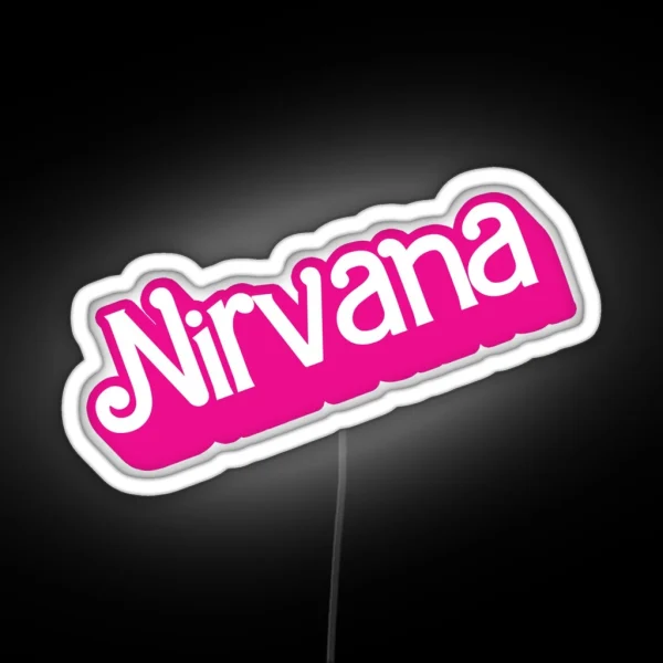 Nirvana X Barbie RGB Neon Sign