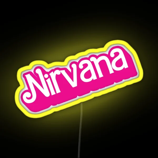 Nirvana X Barbie RGB Neon Sign
