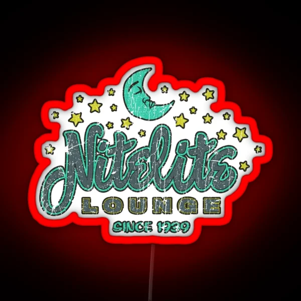 Nitelite Lounge Seattle RGB Neon Sign