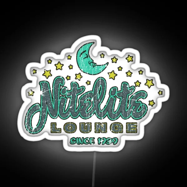 Nitelite Lounge Seattle RGB Neon Sign