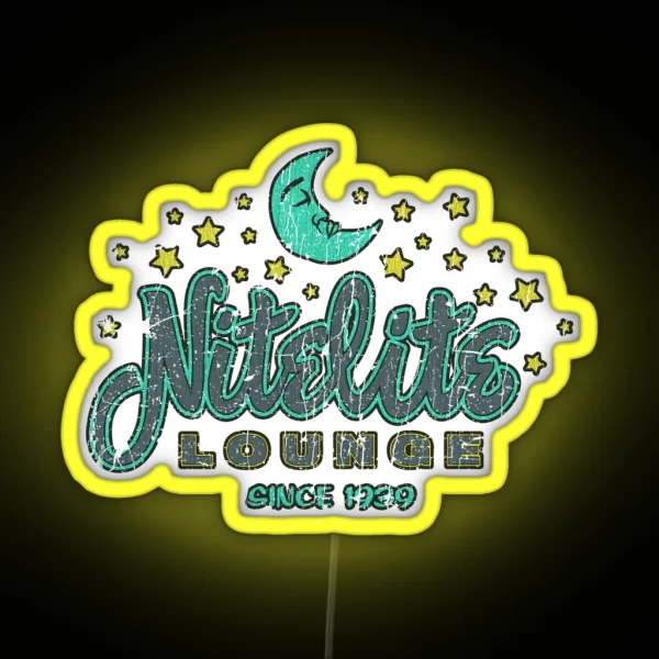 Nitelite Lounge Seattle RGB Neon Sign