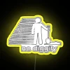 Vintage neon music phrase retro decor LED light sign