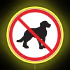 High-Quality 'No Pets' Alert Signs for Apartments, Hotels, and Security Zones