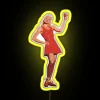 Vintage inspired No Doubt Gwen Stefani RGB LED illuminated sign