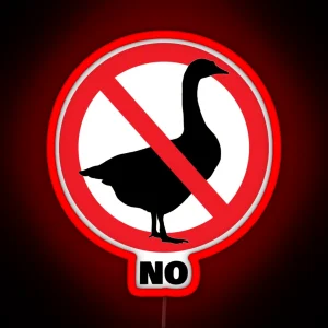 No Goose RGB Neon Sign