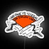Social Justice Home Decor Sign with RGB LED Lighting