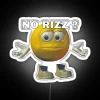 Relaxing no cap vibes with customizable color no rizz neon sign