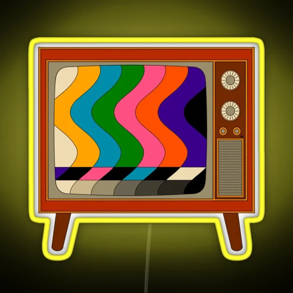No Signal RGB Neon Sign