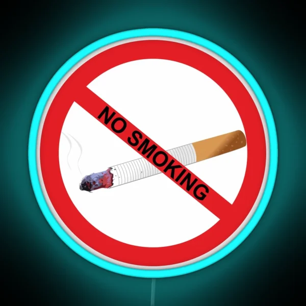 No Smoking RGB Neon Sign