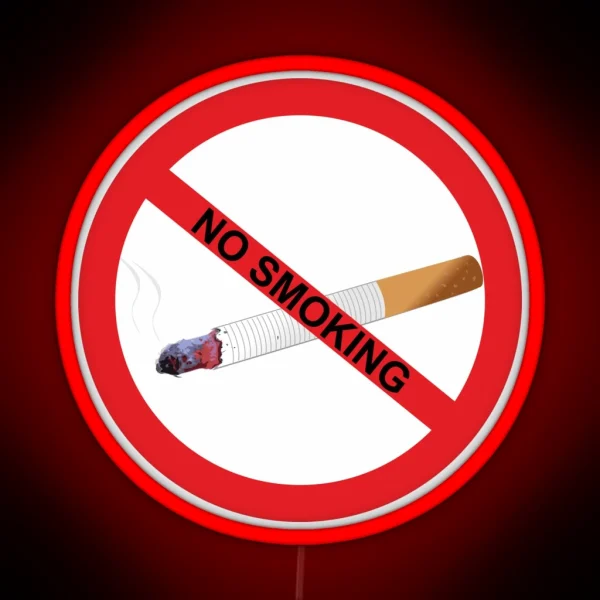No Smoking RGB Neon Sign